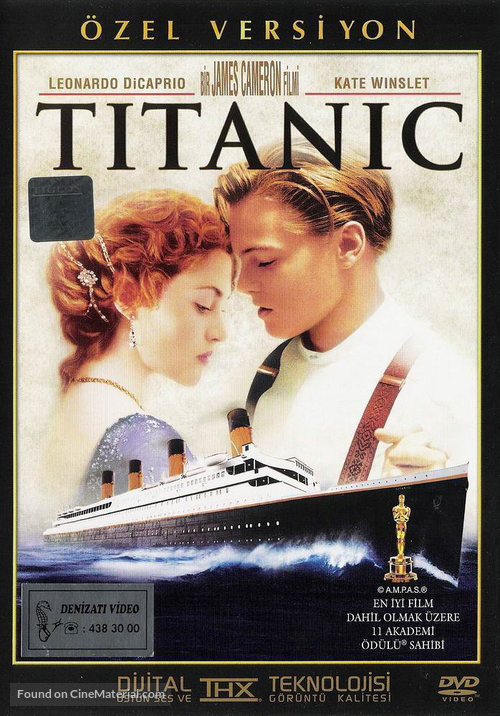 Titanic - Turkish DVD movie cover
