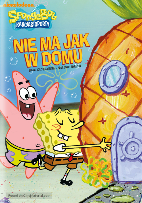 &quot;SpongeBob SquarePants&quot; - Polish DVD movie cover