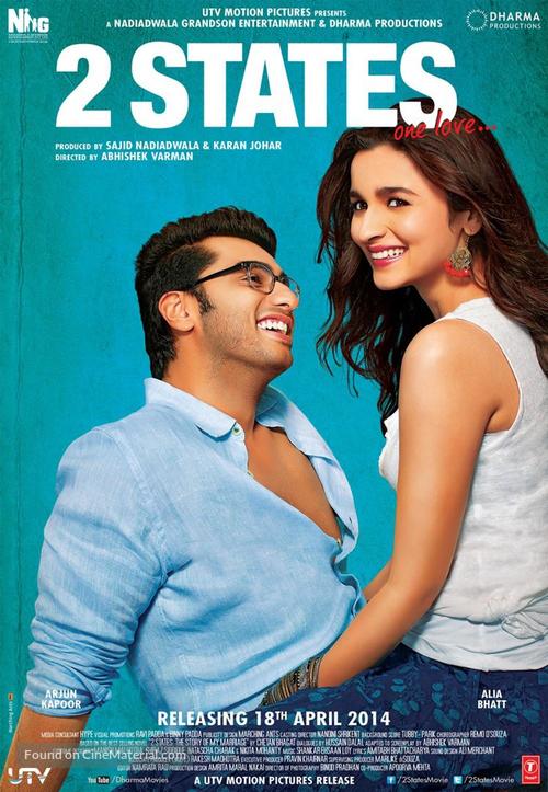 2 States - Indian Movie Poster