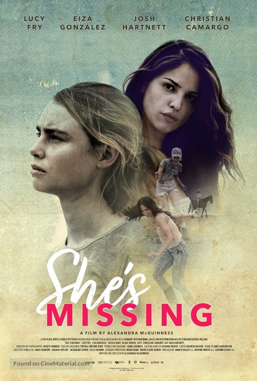 She&#039;s Missing - Irish Movie Poster