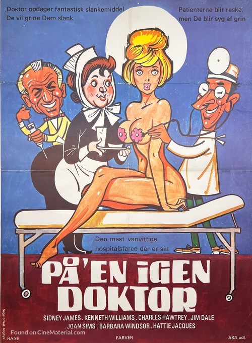 Carry On Again Doctor - Danish Movie Poster