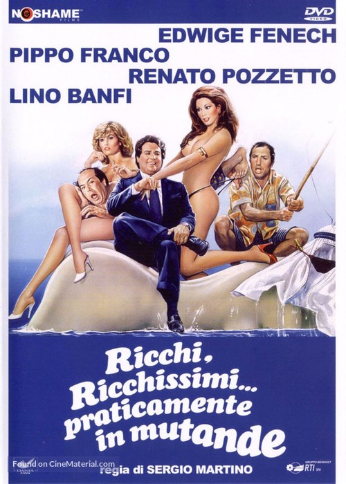 Ricchi, ricchissimi... praticamente in mutande - Italian DVD movie cover