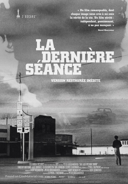 The Last Picture Show - French Movie Poster
