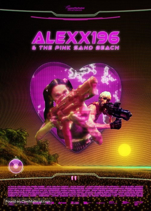 Alexx196 &amp; the Pink Sand Beach - International Movie Poster