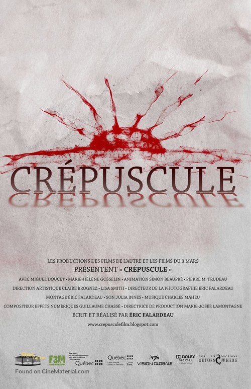 Cr&eacute;puscule - French Movie Poster