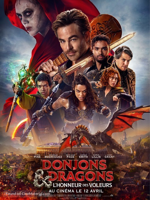 Dungeons &amp; Dragons: Honor Among Thieves - French Movie Poster