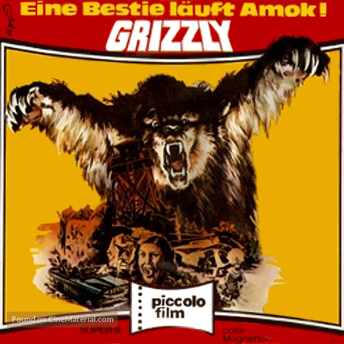 Grizzly - German Movie Cover