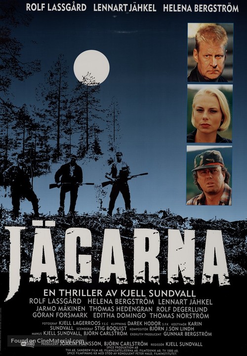 J&auml;garna - Swedish Movie Poster