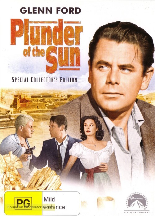 Plunder of the Sun - Australian DVD movie cover