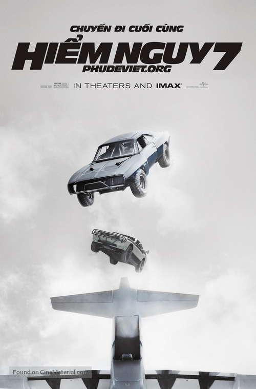 Furious 7 - Vietnamese Movie Poster