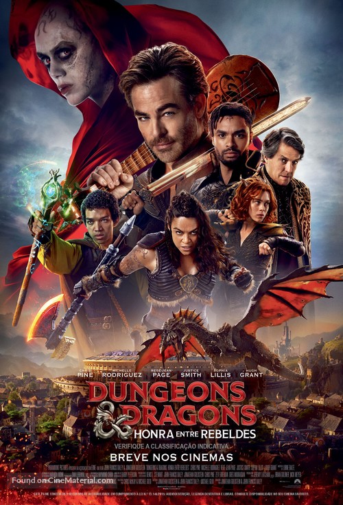 Dungeons &amp; Dragons: Honor Among Thieves - Brazilian Movie Poster