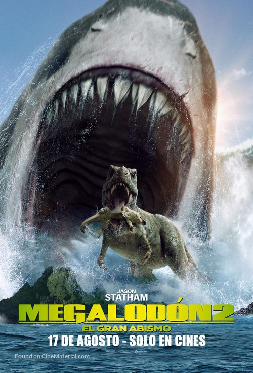 Meg 2: The Trench - Mexican Movie Poster