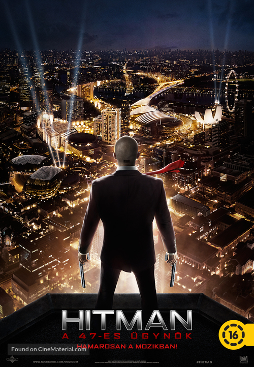 Hitman: Agent 47 - Hungarian Movie Poster