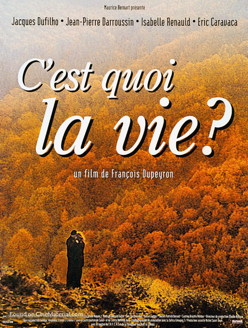 C&#039;est quoi la vie? - French Movie Poster