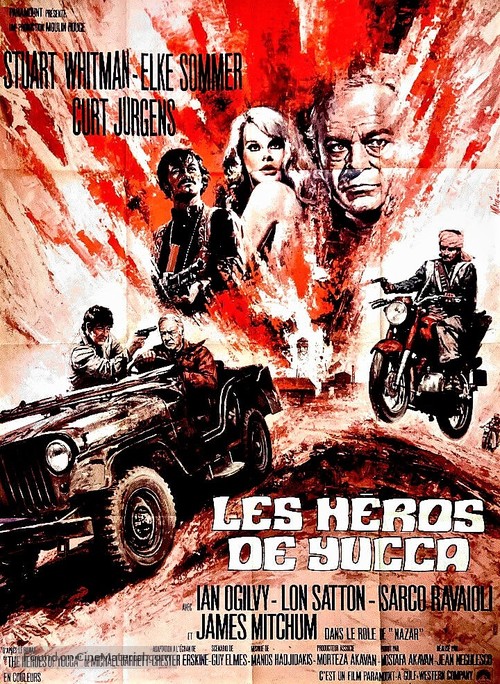 The Invincible Six - French Movie Poster