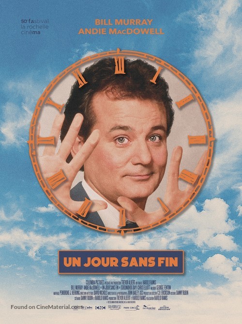 Groundhog Day - French Re-release movie poster