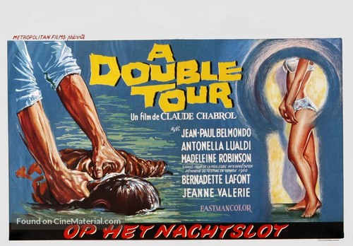 &Agrave; double tour - Belgian Movie Poster