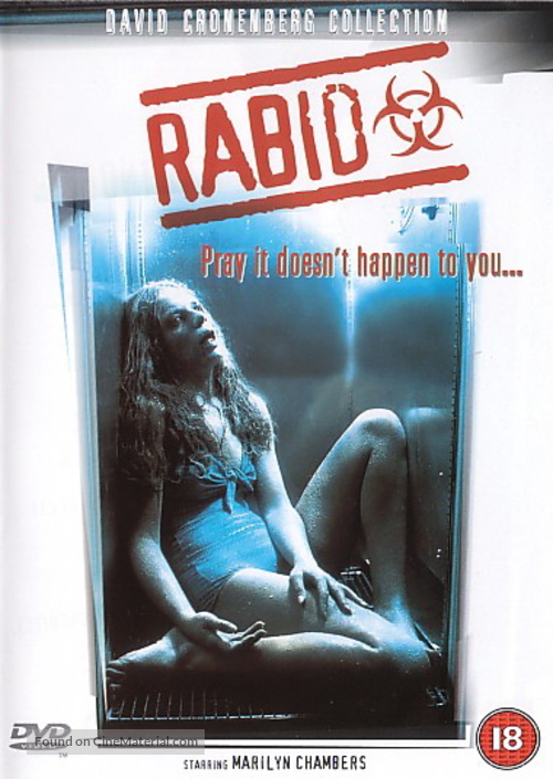 Rabid - British DVD movie cover