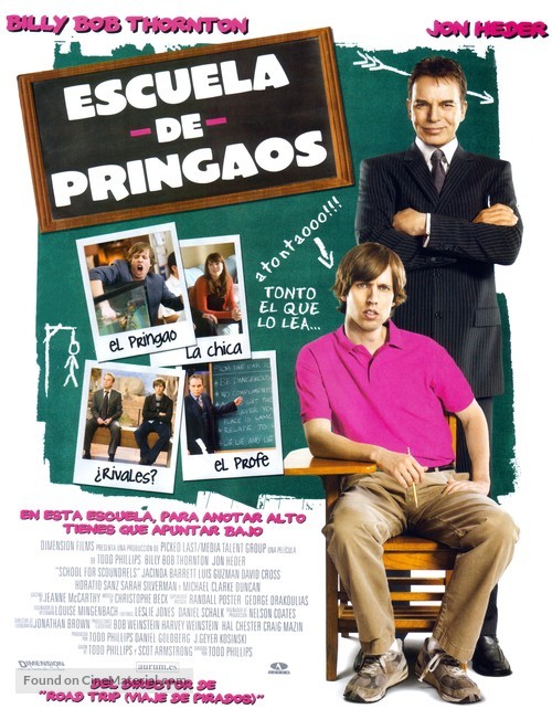 School for Scoundrels - Spanish Movie Poster