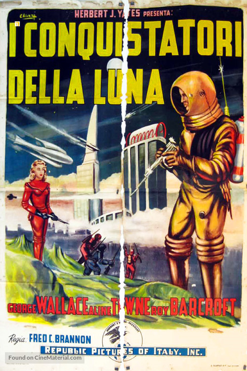 Radar Men from the Moon - Italian Movie Poster