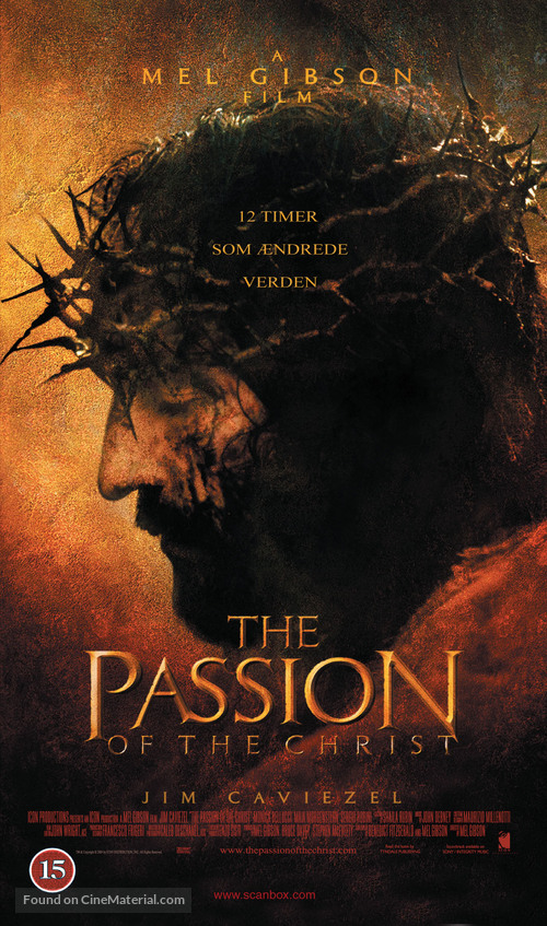 The Passion of the Christ - Danish VHS movie cover