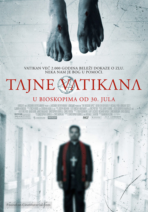 The Vatican Tapes - Serbian Movie Poster