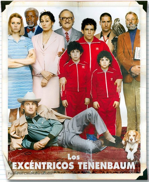 The Royal Tenenbaums - Argentinian Movie Poster