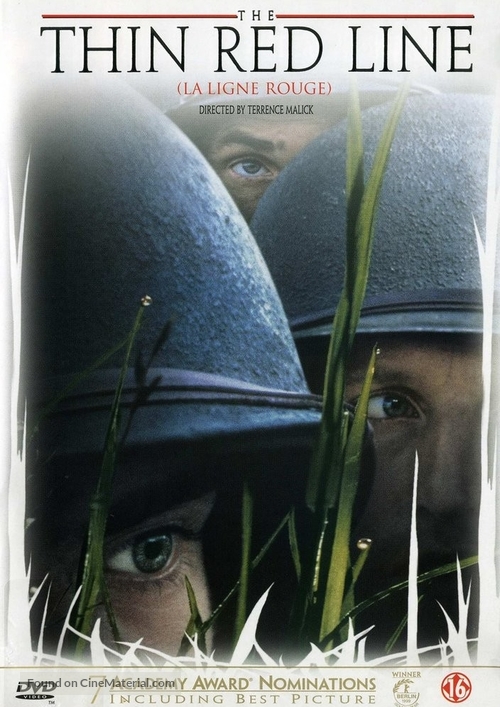 The Thin Red Line - Dutch DVD movie cover