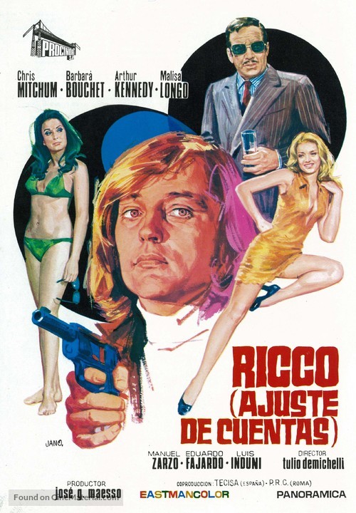Ricco - Spanish Movie Poster