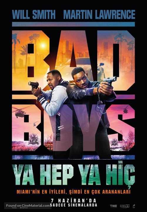 Bad Boys: Ride or Die - Turkish Movie Poster