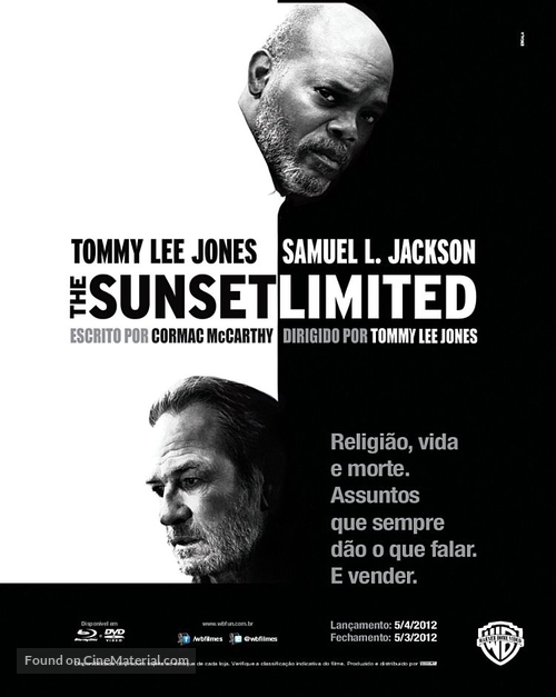 The Sunset Limited - Brazilian Movie Poster