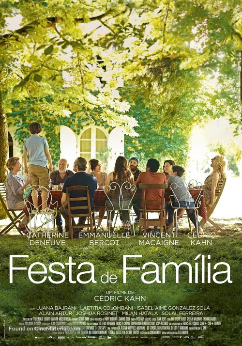 F&ecirc;te de famille - Portuguese Movie Poster