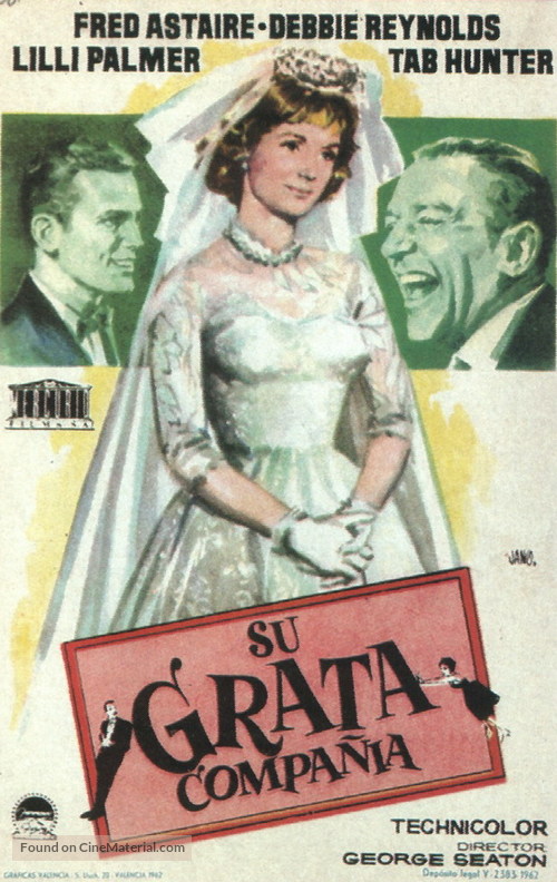 The Pleasure of His Company - Spanish Movie Poster