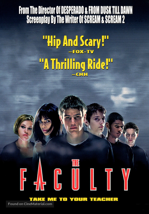 The Faculty - DVD movie cover