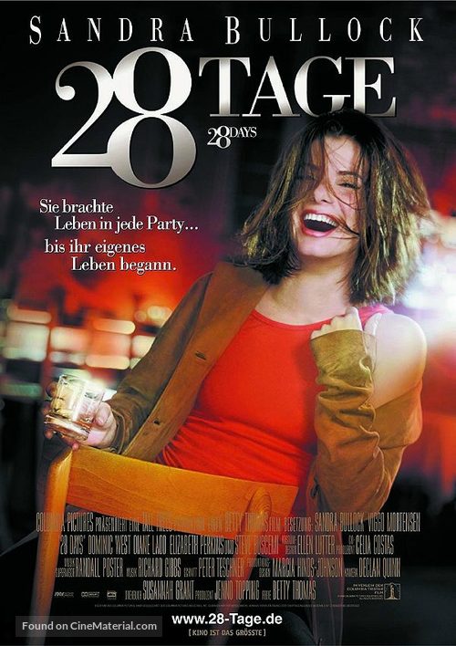 28 Days - German Movie Poster