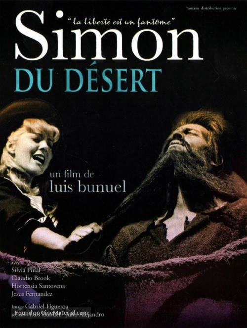 Sim&oacute;n del desierto - French Movie Poster