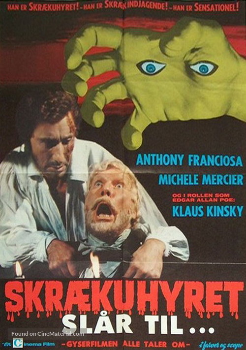 Nella stretta morsa del ragno - Danish DVD movie cover