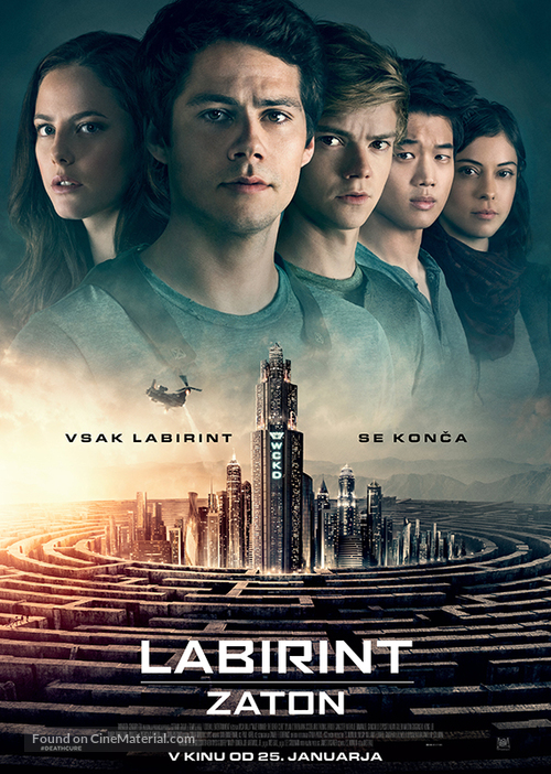 Maze Runner: The Death Cure - Slovenian Movie Poster