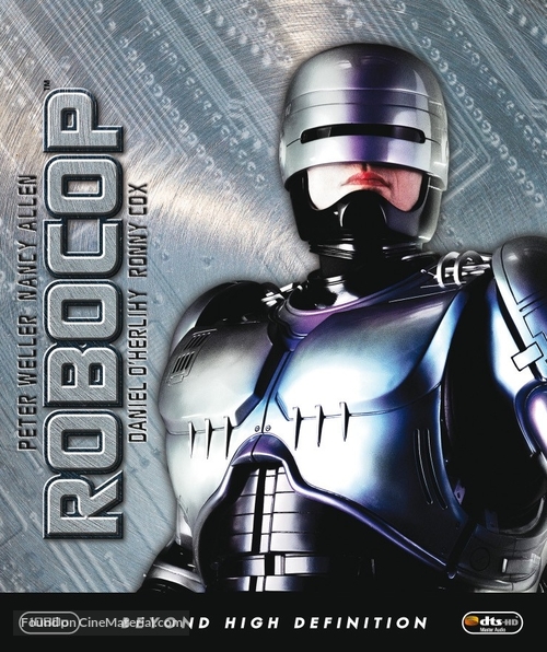 RoboCop - Swedish Blu-Ray movie cover