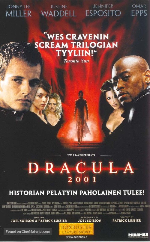 Dracula 2000 - Finnish Movie Poster