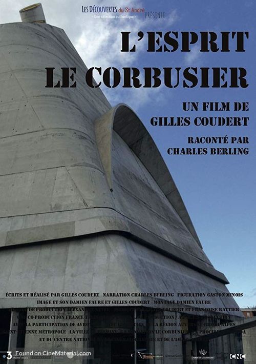 L&#039;esprit Le Corbusier - French Movie Poster