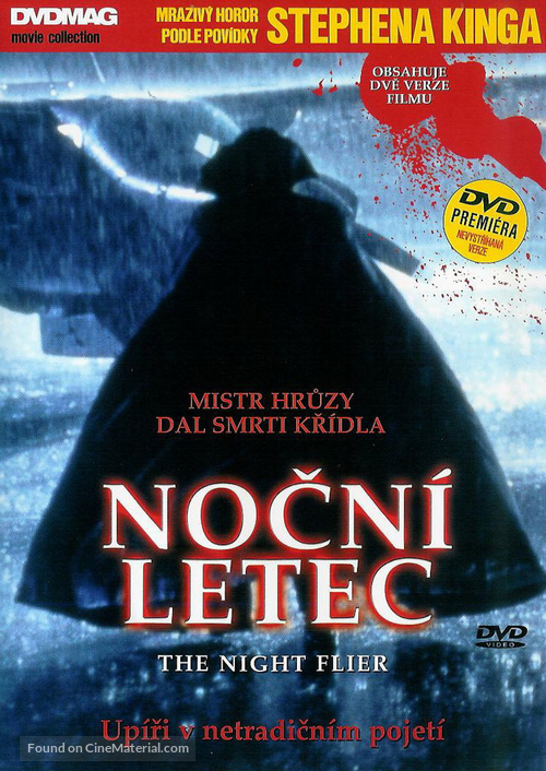 The Night Flier - Czech DVD movie cover