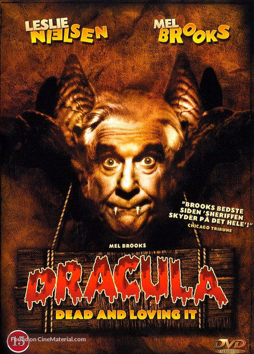 Dracula: Dead and Loving It - Danish DVD movie cover