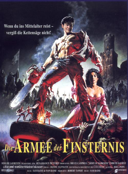 Army of Darkness - German Movie Poster