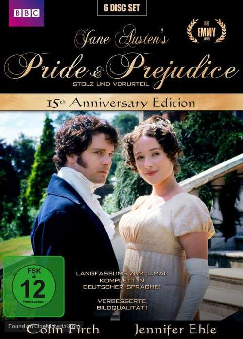 &quot;Pride and Prejudice&quot; - German DVD movie cover