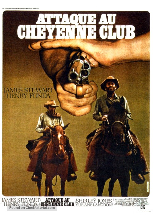 The Cheyenne Social Club - French Movie Poster