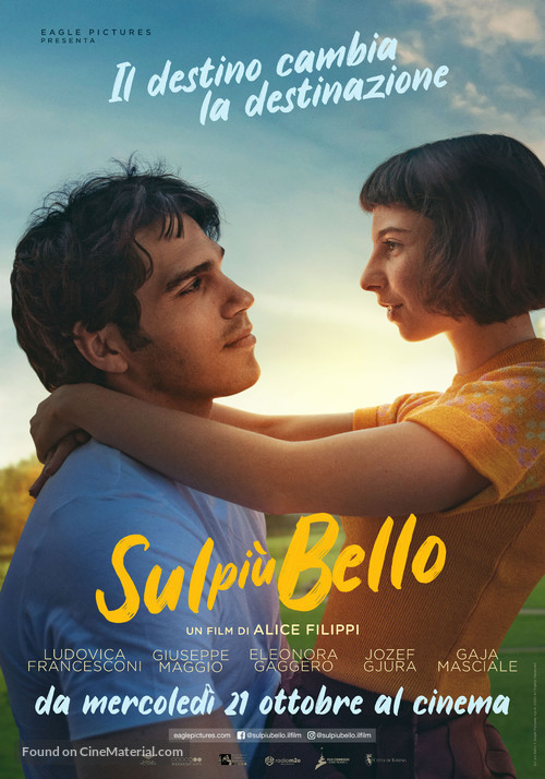 Sul pi&ugrave; bello - Italian Movie Poster