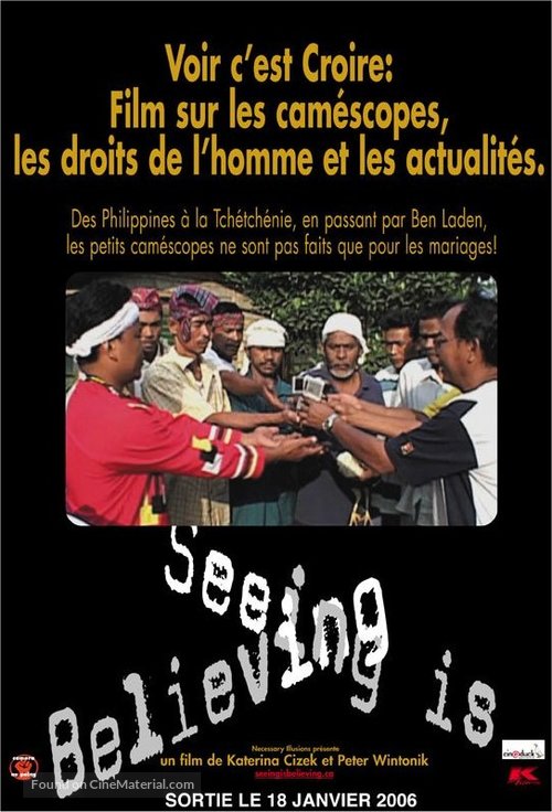 Seeing Is Believing: Handicams, Human Rights and the News - French poster