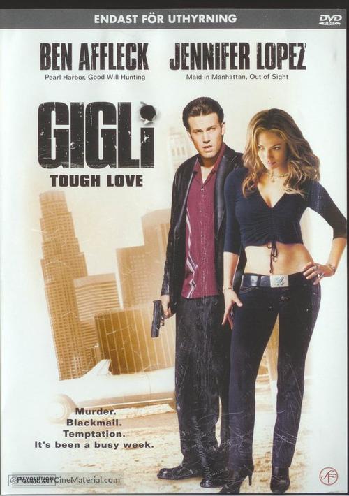 Gigli - Swedish Movie Cover