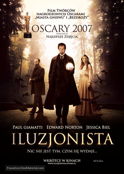 The Illusionist - Polish Movie Poster